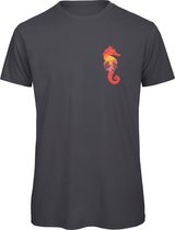 Seahorse - Dieren T-Shirt Heren - Katoen