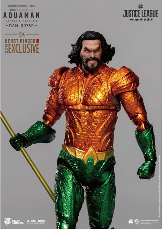 Figurine Aquaman 18cm - Voiture et figurine - JEUX, JOUETS -   - Livres + cadeaux + jeux