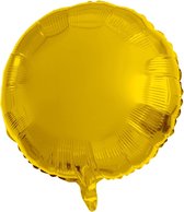 Folat - Folieballon Rond Goudkleurig - 45 cm