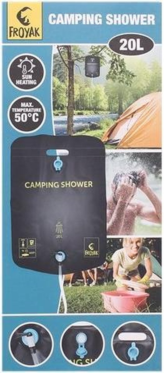 Camping douche 20L