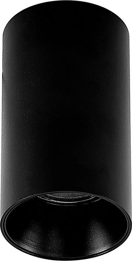 Arcchio - plafonnier - 1 lumière - aluminium - H: 10,5 cm - GU10 - noir