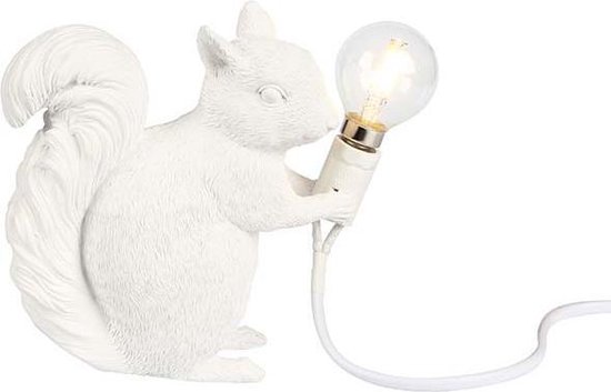 Hype it eekhoorn lamp - Lamp dier tafellamp - Tafellamp Slaapkamer - Dieren  lamp... | bol.com
