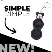 Simple Dimple - Fidget Toys - Pop It Fidget Toy - Sleutelhanger - mickey mouse