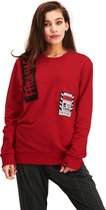 FnckFashion Dames Unisex Sweater NEXT "Limited Edition" Rood Maat XL