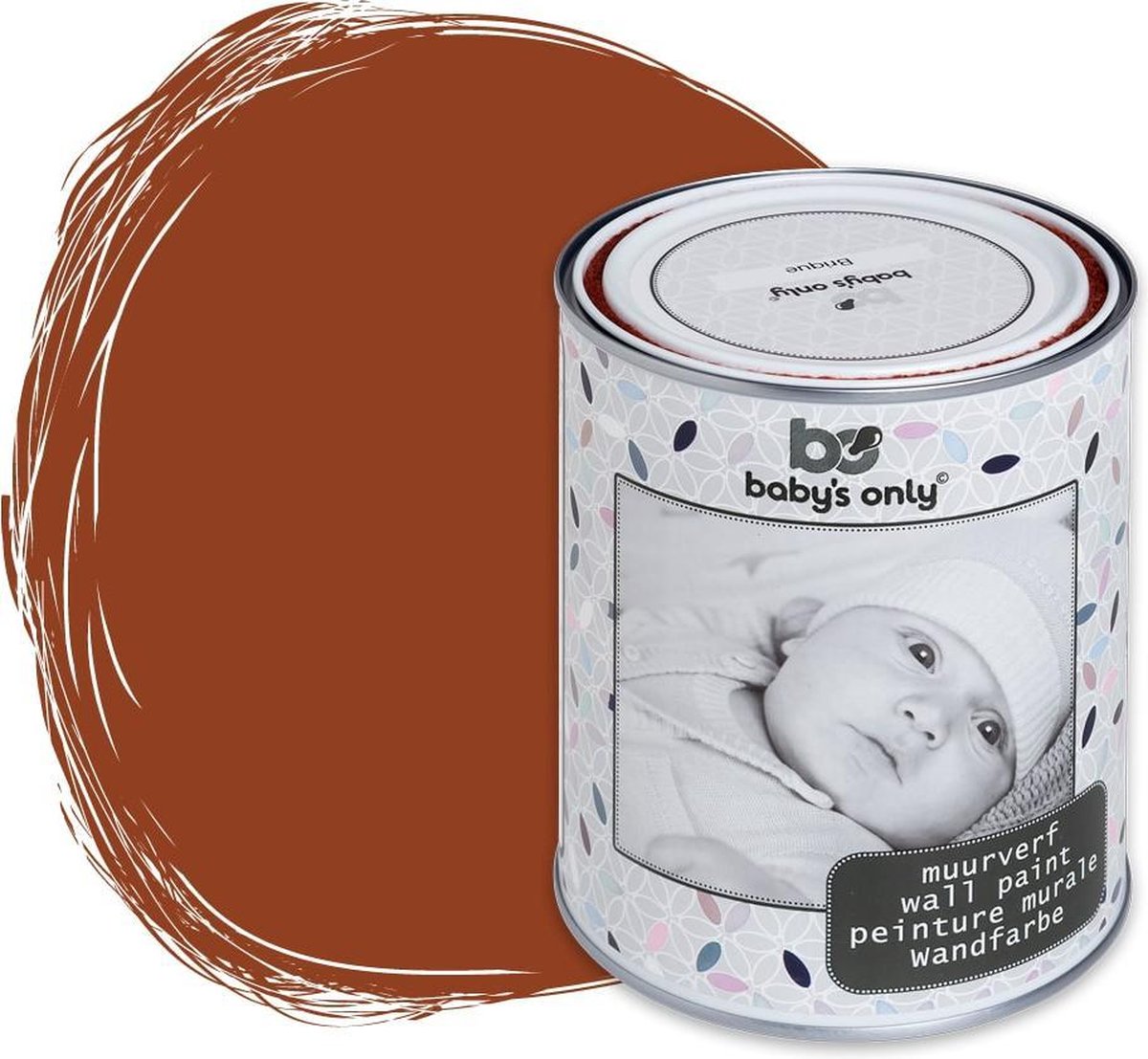 Baby's Only Muurverf mat voor binnen Babykamer & kinderkamer Brique 1 liter Op...