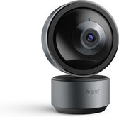 Arenti DOME1 - Beveiligingscamera Voor Binnen - Wi-Fi-camera - 2K Ultra HD - Zwart - Pan Tilt - Beweegbaar - Beweeg en Geluidsdetectie