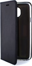 Samsung Galaxy J4 (2018) Hoesje - Mobigear - Wallet1 Serie - Kunstlederen Bookcase - Zwart - Hoesje Geschikt Voor Samsung Galaxy J4 (2018)