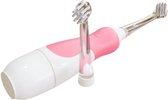 Cute Animals- Elektrische sonische tandenborstel baby 0-3 Jaar-Met garantie-Compleet-Extra veilig-Peuter-Kids-Kinderen-Roze.