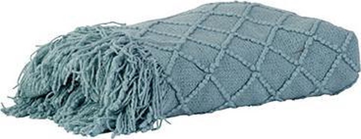Plaid Meadow Lichtblauw 152x127cm Katoen