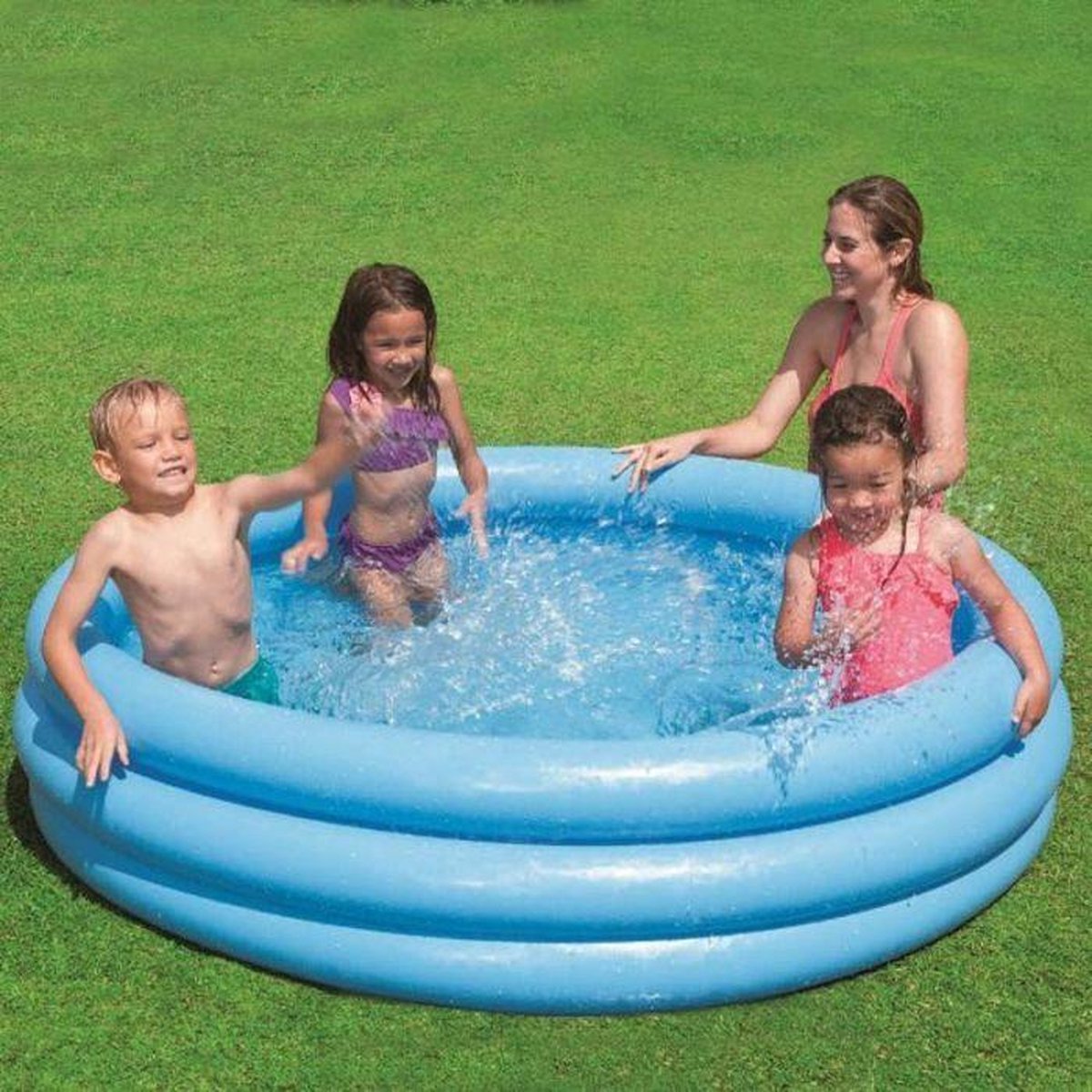 Intex zwembad 168 x 38 cm - Geschikt voor kinderen - Perfect voor de tuin
