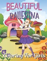 Beautiful Ballerina Coloring For Girls