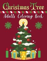 Christmas Tree Adults Coloring Book