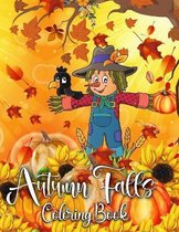 autumn falls coloring book