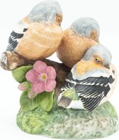 Franklin Mint Bird - Beeld - Porselein - Vintage - Limited edition - Miniatuur - Collectible - Decoratie - Handgeverfd