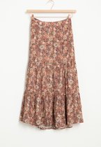 Sissy-Boy - Multicolor maxi rok met all over print en lurex