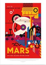 Historic Sites of Mars (Visions of the Future), NASA/JPL - Foto op Posterpapier - 42 x 59.4 cm (A2)