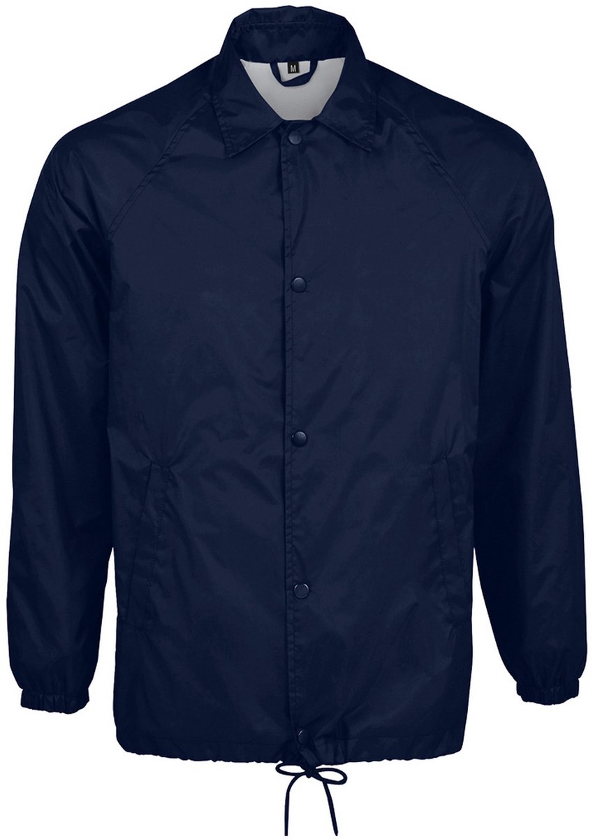 SOLS Unisex Volwassenen Sacramento Windbreaker Jacket Franse Marine