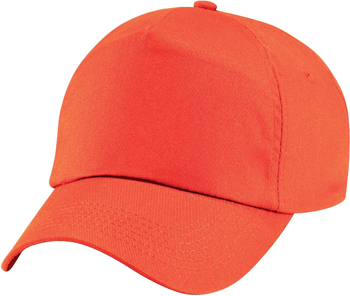 Beechfield Unisex Junior Junior 5 Panel Baseball Cap (Oranje)