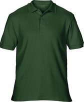 Gildan Heren Premium Katoen Sport Dubbele Pique Polo Shirt (Forest Groen)