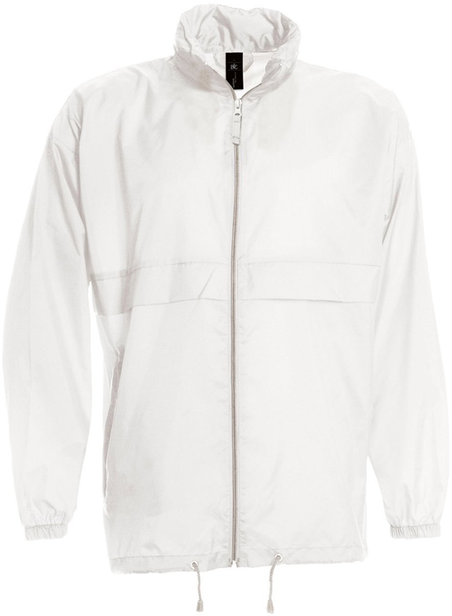 B&C Sirocco Heren Lichte Jas / Heren Jassen (Wit)