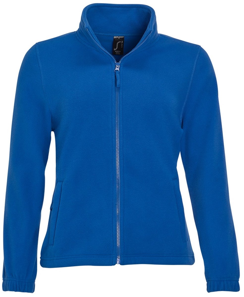 SOLS Dames/dames North Full Zip Fleece Jacket Koningsblauw