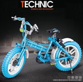 DW4Trading Mountainbike fiets blauw 263 stuks technics compatibel met grote merken