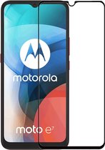 Shop4 - Motorola Moto E7 Glazen Screenprotector - Edge-To-Edge Gehard Glas Transparant