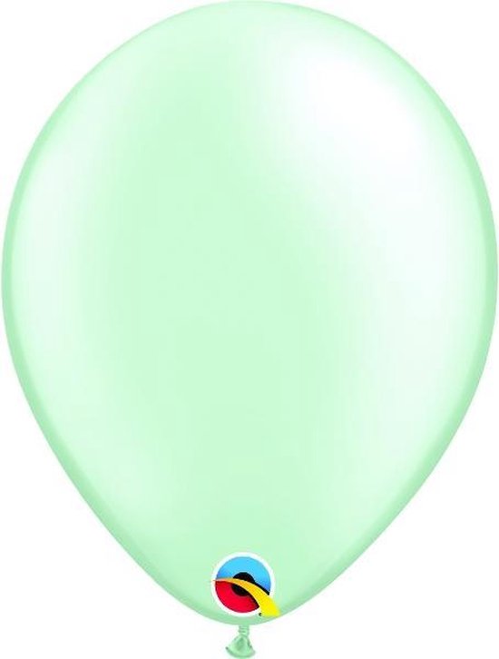 Ballonnen Pearl Mint green 45 cm 5 stuks