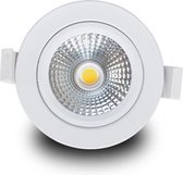 LED inbouwspot | 5W | rond | wit | IP42 | DIM2WARM