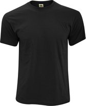 Fruit Of The Loom Heren Screen Stars Origineel Vol Cut T-shirt met korte mouwen (Zwart)