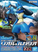Bandai Pokémon Plamo No.44 Riolu & Lucario