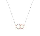 Sparkle14 Ketting Rondjes 40 - 44 cm - Goud