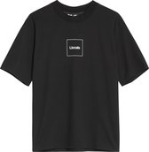 Llocals Mona Lisa Sliding Puzzle T-shirt zwart - Maat XL
