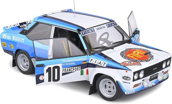 Fiat 131 Abarth #10 Rallye Monte Carlo 1980 - 1:18 - Solido | bol.com