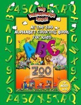 At The Zoo Alphabet Coloring Book For Kids