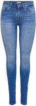 Only ONLBLUSH LIFE MID SKINNY  REA12187 NOOS Medium Blue Denim Dames Jeans - Maat M X L34
