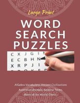 LARGE PRINT Word Search Puzzles