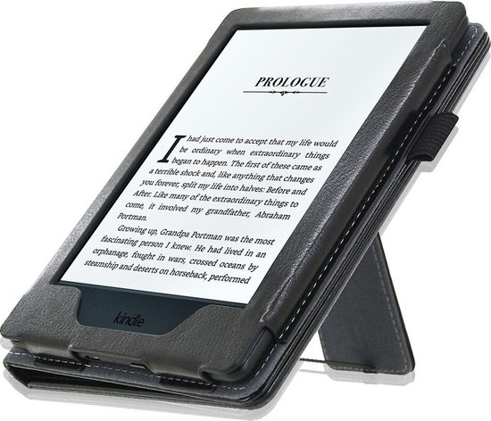 Goodline® - Amazon Kindle (6") 10th Generation - 2in1 Hoes / Stand Cover / Sleepcover - Zwart