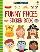 Funny Faces Sticker Book Usborne Minis