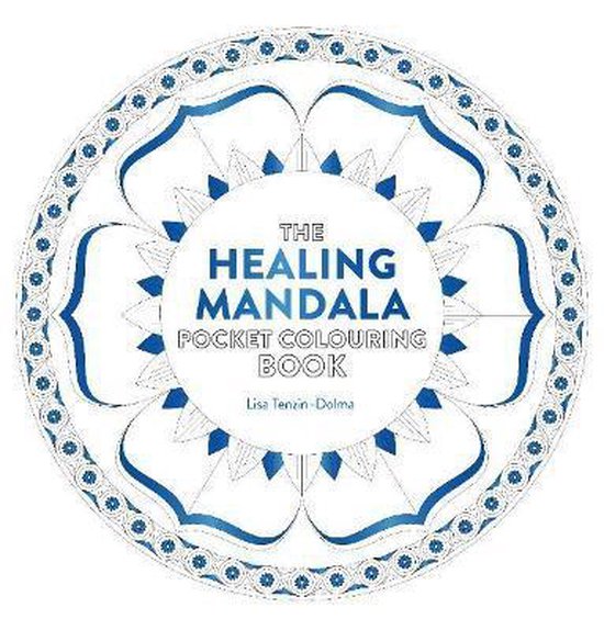Healing Mandala Pocket Colouring Book