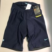 Nike fietsbroek Dri-Fit donkerblauw maat S met zeem | bol.com