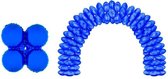 Folieballonnen ballonboog Blauw (10 stuks)