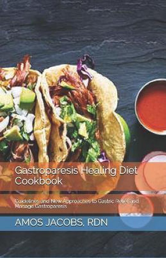 Gastroparesis Healing Diet Cookbook - cover