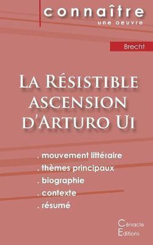 Fiche de lecture La Résistible ascension d'Arturo Ui de Ber ... - cover