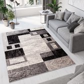 Tapiso Dream Vloerkleed Grijs Woonkamer Modern Laagpolig Tapijt Maat- 300x400