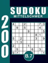 Sudoku Erwachsene Mittelschwer Band 7