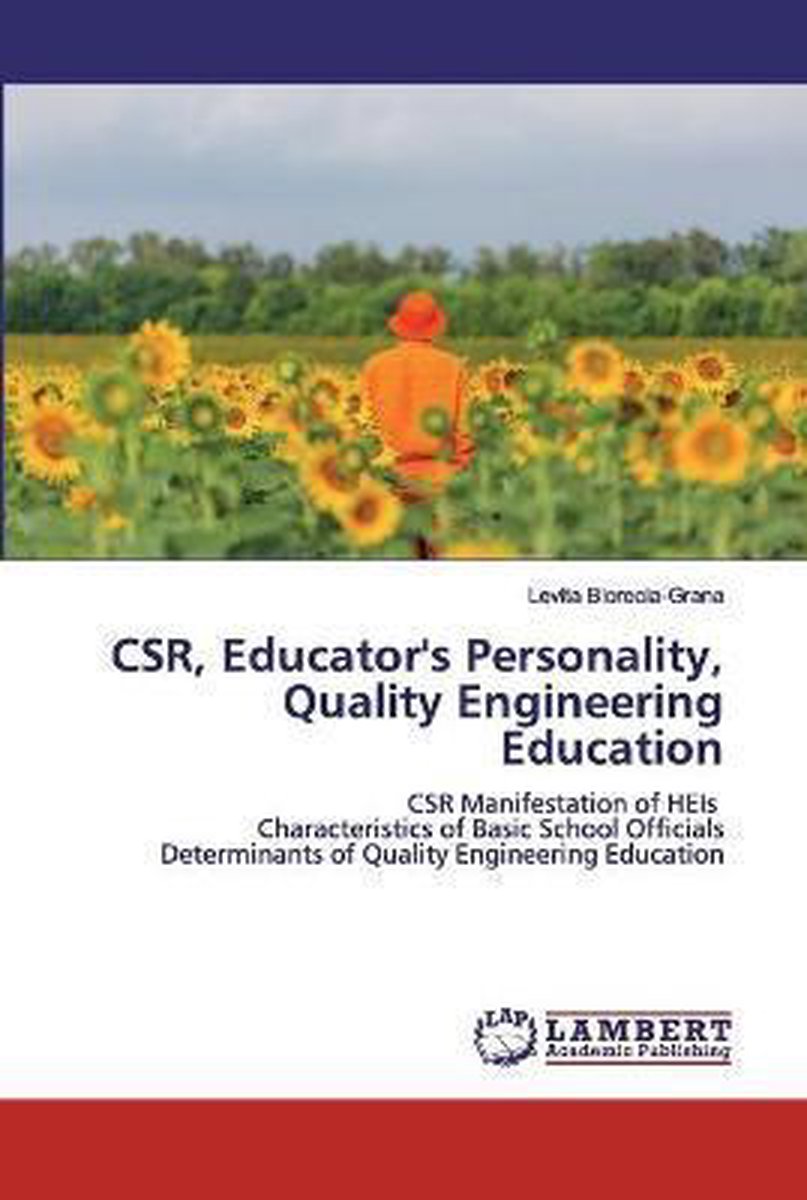 CSR, Educator's Personality, Quality Engineering Education