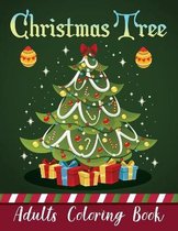 Christmas Tree Adults Coloring Book