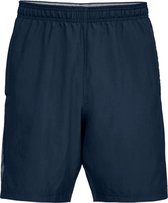 Under Armour UA WovenWordmark heren sportshort marine