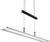 B.K.Licht - Suspension - luminaires suspendus - dimmable - lampes suspendues salle à manger - IP20 - verre véritable -  réglable en hauteur -  incl. LED 20W - 3000K